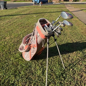 Women's Top Flite Titanium 460cc Right Handed Clubs (Full Set) Ladies Flex 9 Pieces (Used)