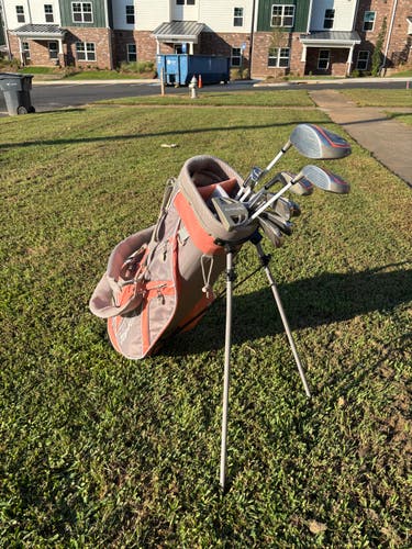 Women's Top Flite Titanium 460cc Right Handed Clubs (Full Set) Ladies Flex 9 Pieces (Used)