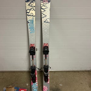 Volkl Kenja 156 cm Alpine Touring Skis With Bindings (Used)