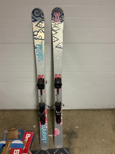 Volkl Kenja 156 cm Alpine Touring Skis With Bindings (Used)