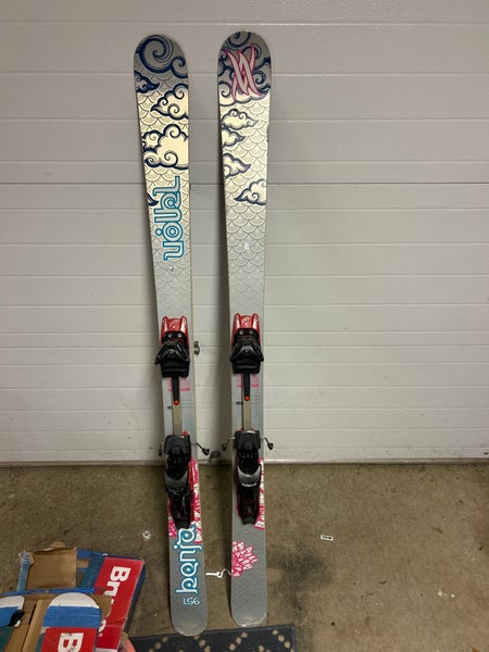 Volkl Kenja 156 cm Alpine Touring Skis With Bindings (Used)