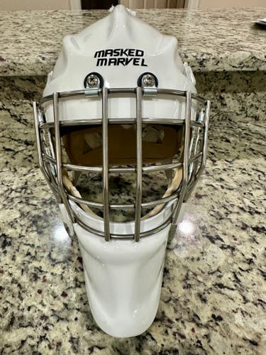 Masked Marvel Goalie Mask, medium nice shape
