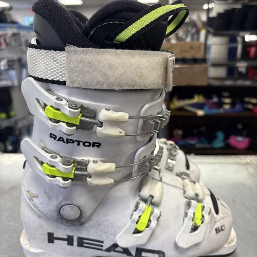 Mondo Size 22 US Kids Size 4 HEAD RAPTOR 50 Ski Boots