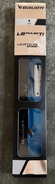 Brand New Unopened Bauer LS Pulse Ti Goalie Steel - Size 7