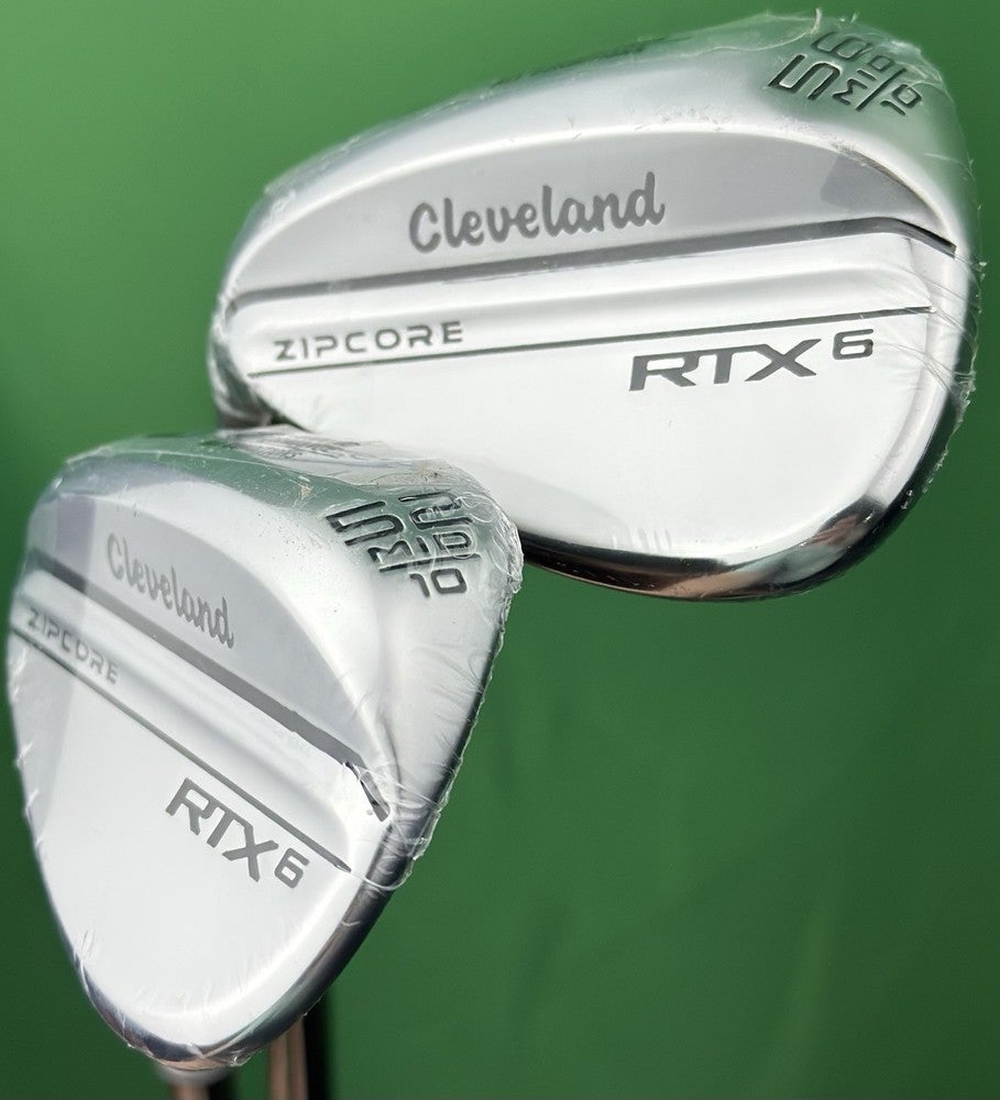 Cleveland RTX6 Zipcore Wedge Set LEFT Hand Mid Bounce 52-10*, 56