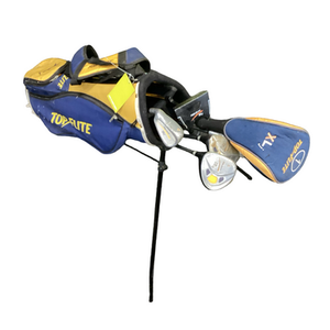 Used Top Flite XLJ Jr Package Set LH Navy Blue And Yellow 7 Piece 11613-S000168306