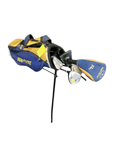 Used Top Flite XLJ Jr Package Set LH Navy Blue And Yellow 7 Piece 11613-S000168306
