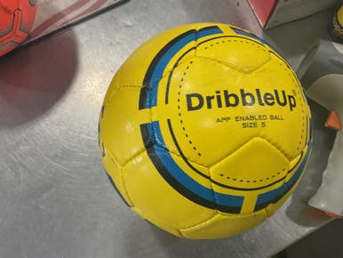 Used DRIBBLE UP APP SOCCER BALL All Size Soccer Ball Yellow 5 11614-S000221964