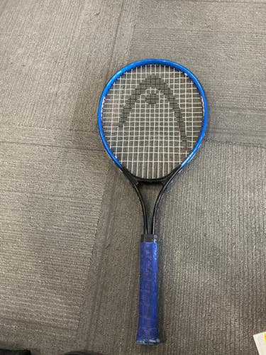 Used AGASSI SPIRIT Junior Tennis Racquet Black 25" 11614-S000221904