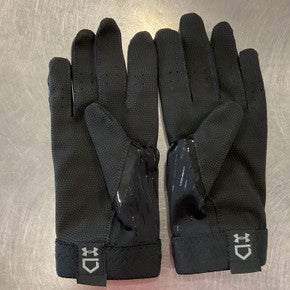 Used Under Armour BB/SB Batting Gloves Black LG 11614-S000221867
