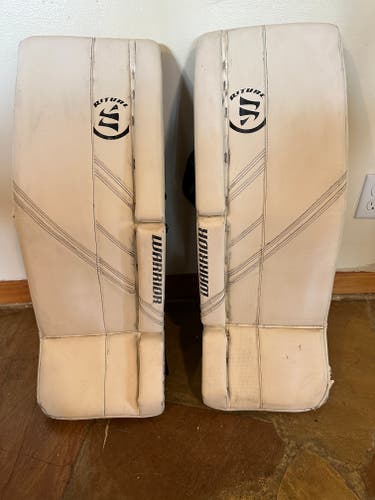 2021 31" Warrior Ritual G5+ Goalie Leg Pads (Used)