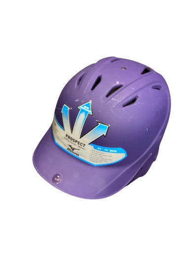 Used Mizuno PURPLE YTH HELMET Batting Helmet No Mask Purple SM 11884-S000052886