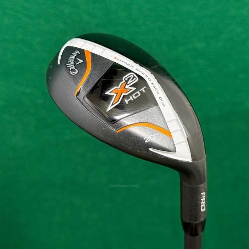 Callaway X2 Hot Pro 20 Hybrid Aldila Tour Green ATX75-S Graphite Stiff w/HC