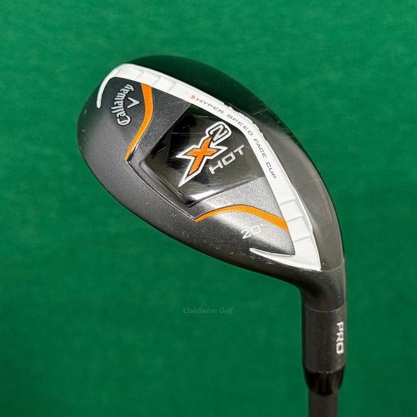 Callaway X2 Hot Pro 20 Hybrid Aldila Tour Green ATX75-S Graphite Stiff w/HC