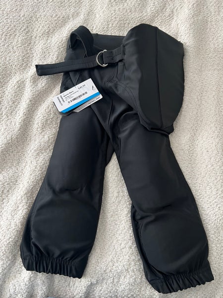 Black Medium Youth Champro football Pants (New)