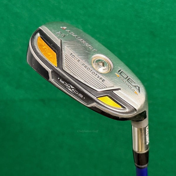 Adams Golf Idea Pro Gold 20 Hybrid Mitsubishi JavlnFX h80-R Graphite Stiff