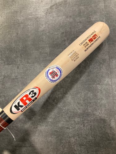 KR3 Bats C271 Bat BBCOR Certified (-3) Wood 31 oz 34" (Used)