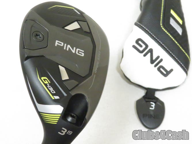 PING G430 Hybrid 19°  3H Alta CB 70 Black 70 Regular Flex +Cover .. MINT