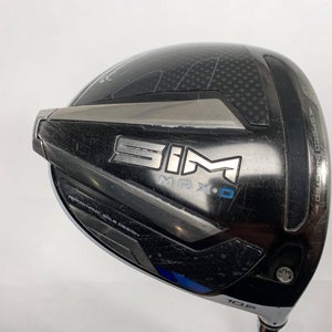 TaylorMade SIM MAX-D Driver 10.5* Fujikura Motore X F3 6S Stiff Graphite Mens RH