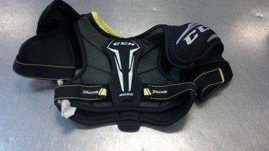 Used CCM TACKS 9550 Junior Shoulder Pads SM 11339-S000194649