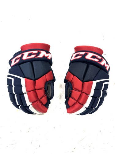 Used CCM 26K Intermediate Gloves Navy Blue 12" 11860-S000298169