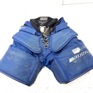 Used Bauer 37.5 Senior Goalie Pant Navy Blue SM 11860-S000298152