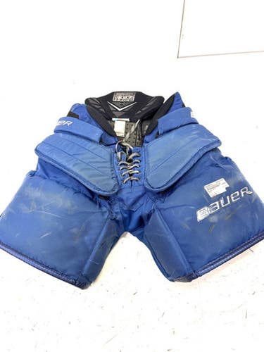 Used Bauer 37.5 Senior Goalie Pant Navy Blue SM 11860-S000298152
