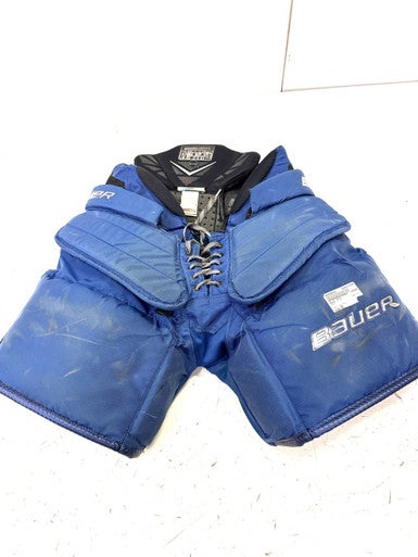 Used Bauer 37.5 Senior Goalie Pant Navy Blue SM 11860-S000298152