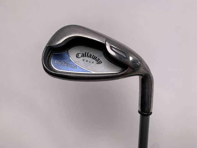 Callaway Big Bertha 2008 Single 9 Iron 55g Ladies Graphite Womens RH Midsize