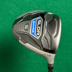 TaylorMade SLDR S 14 Mini Driver Fujikura Speeder 57-S Graphite Stiff
