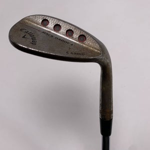 Callaway Mack Daddy 4 Raw Lob Wedge LW 62* 8 C-Grind KBS Tour 120 Stiff RH