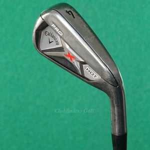 Callaway X-Hot Pro Single 4 Iron Project X 95 Flighted Rifle 6.0 Steel Stiff