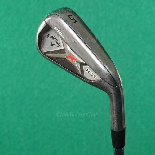 Callaway X-Hot Pro Single 5 Iron Project X 95 Flighted Rifle 6.0 Steel Stiff