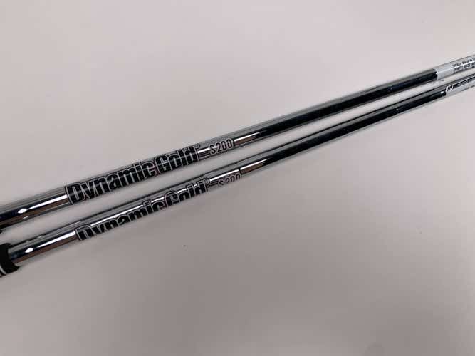 True Temper Dynamic Gold S200 Stiff Steel Wedge Set 2 Shafts Pull 0.370