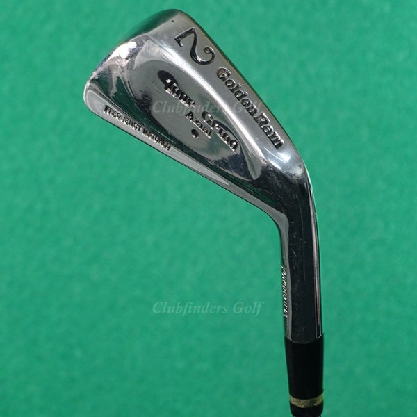 Golden Ram Tour Grind Axial Single 2 Iron Dynamic Gold 255 Cycle Steel Stiff