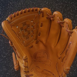 Used Rawlings 15 PATTERN PROS19-11RT BB/SB Glove RH Throw Brown 12" 11849-S000031940