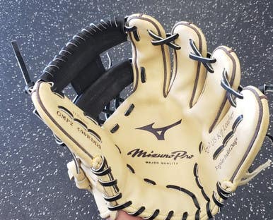 Used Mizuno PRO GMP2 RDD3 BB/SB Glove RH Throw Brown 11 1/2" 11849-S000031939