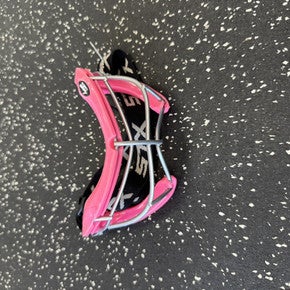 Used STX 4 SIGHT PLUS-S Lacrosse Facial Protect Pink Junior 11849-S000031949