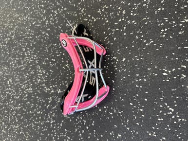 Used STX 4 SIGHT PLUS-S Lacrosse Facial Protect Pink Junior 11849-S000031949