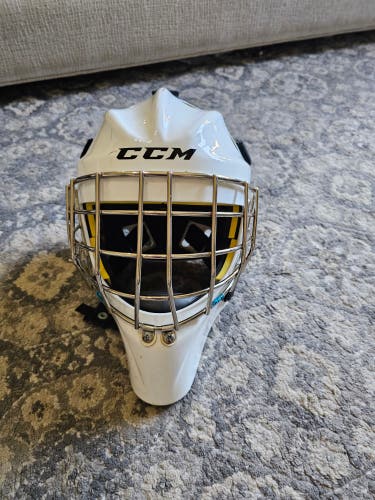 Certified Junior CCM Axis 1.5 Goalie Mask (Used)