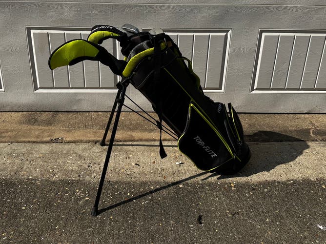 Junior Top Flite Clubs (5 Set) I Left Hand Regular Flex (Used)