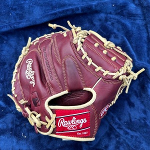 Red Rawlings Sandlot Series RH Catcher's Baseball Glove 33" (Used)
