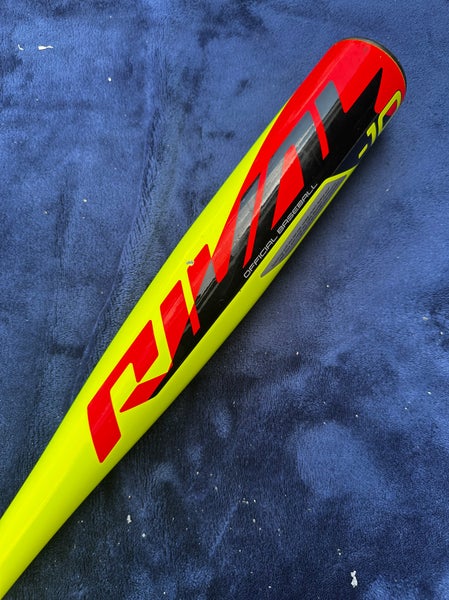 2019 Easton Rival Alloy Bat USABat Certified (-10) Alloy 18 oz 28" (Used)