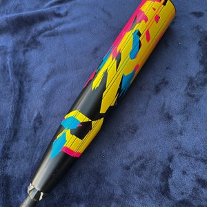 2023 DeMarini Zoa Glitch Composite Bat USSSA Certified (-8) Composite 22 oz 30" (Used)