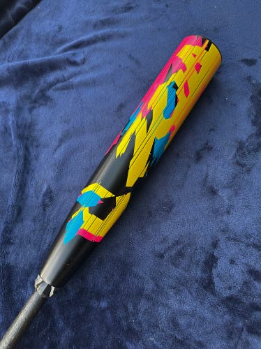 2023 DeMarini Zoa Glitch Composite Bat USSSA Certified (-8) Composite 22 oz 30" (Used)