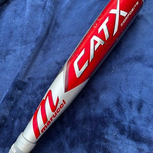 2023 Marucci CAT X Composite Bat USSSA Certified (-10) Composite 17 oz 27" (Used)