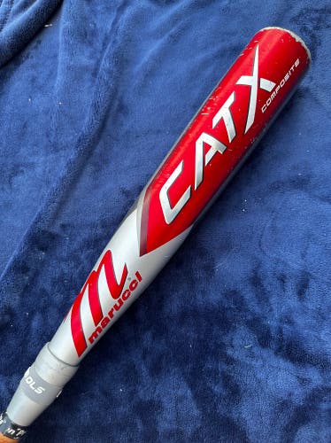 2023 Marucci CAT X Composite Bat USSSA Certified (-10) Composite 17 oz 27" (Used)