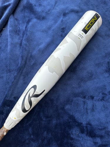 2025 Rawlings Icon Composite Bat USSSA Certified (-8) Composite 23 oz 31" (Used)