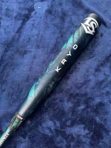 Blue 2025 Louisville Slugger Kryo Composite Bat (-11) Composite 20 oz 31" (Used)