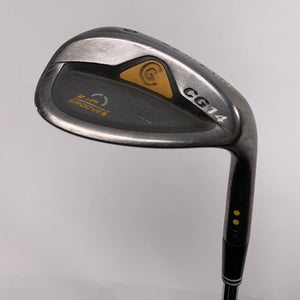 Cleveland CG14 Gunmetal Lob Wedge LW 60* Traction Wedge Steel Mens RH